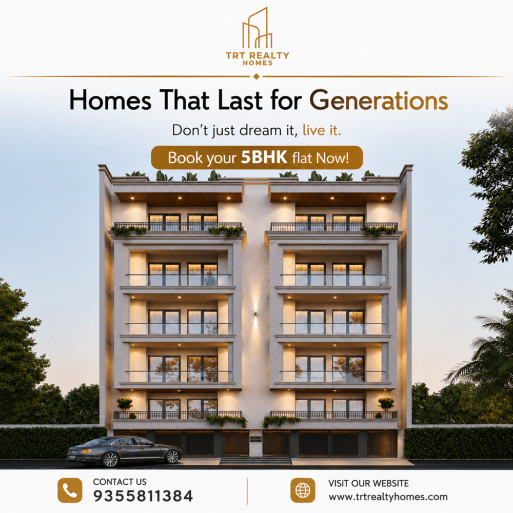 2, 3, 4 & 5 BHK Flats in Chhatarpur, South Delhi: A Complete Guide to Luxury Living